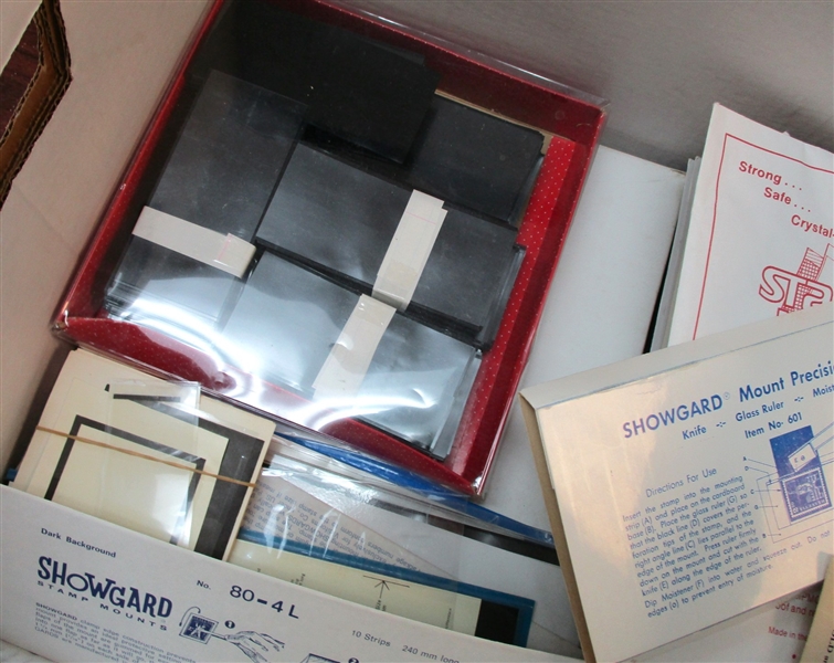 Banker Box with Useable Supplies #1 (Est $100-150)