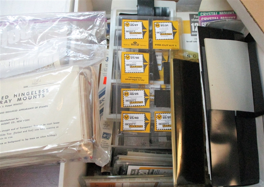 Banker Box with Useable Supplies #3 (Est $150-200)