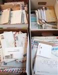 Foreign Covers in 4 Banker Boxes, 1000s (Est $400-600)