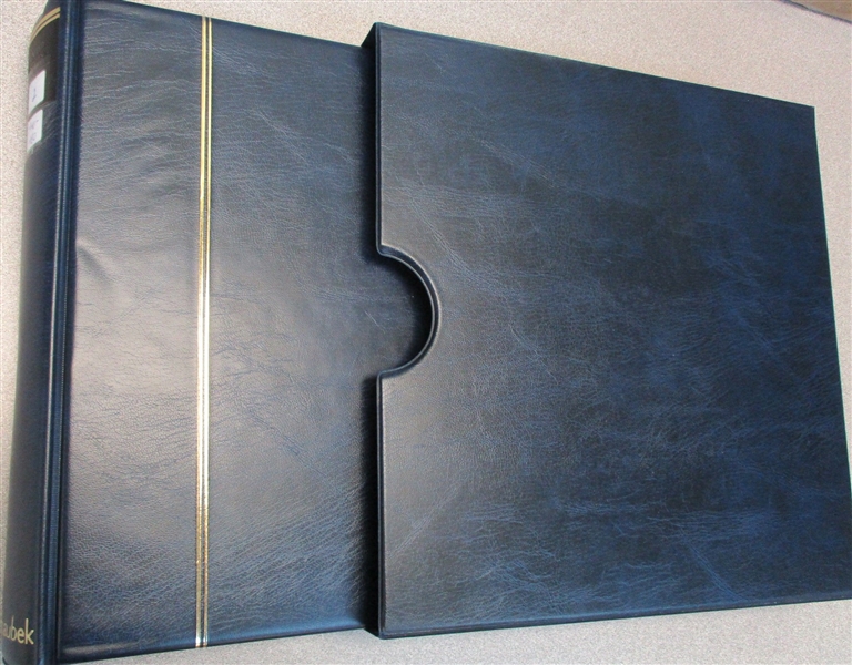 USA Shaubek Hingeless Albums with Slipcases, 1950-2010 (Est $200-400)