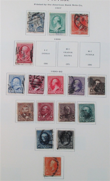 USA Collection on Scott National Pages to 1928 (SCV $2500+)