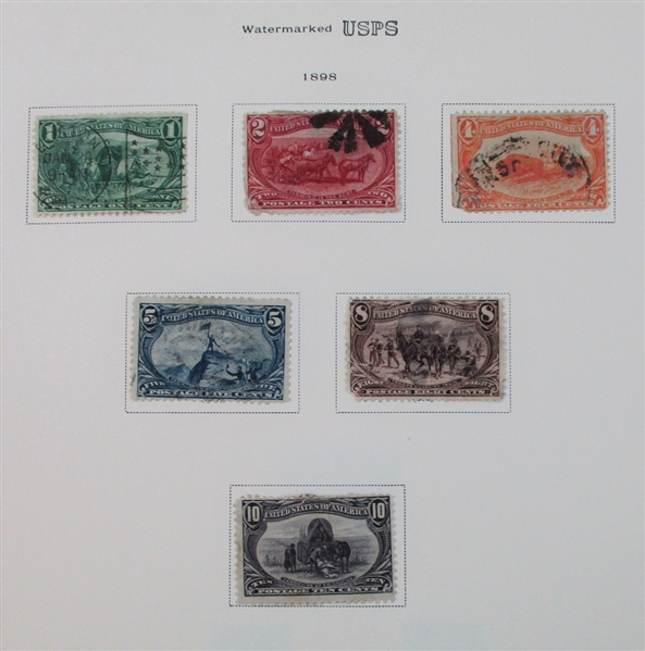 USA Collection on Scott National Pages to 1928 (SCV $2500+)