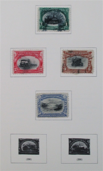USA Collection on Scott National Pages to 1928 (SCV $2500+)