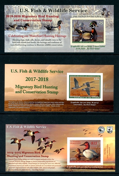 USA Duck Self Adhesive Panes, 6 Different (Face $110)