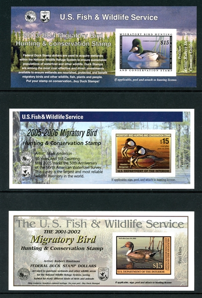USA Duck Self Adhesive Panes, 6 Different (Face $110)