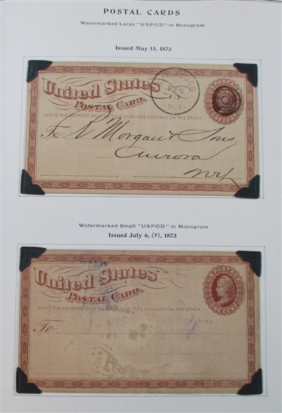 USA Postal Card Collection into the 1980's (Est $200-250)