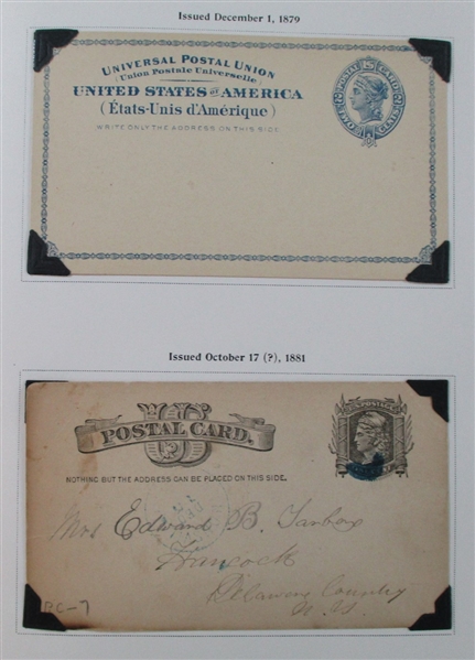 USA Postal Card Collection into the 1980's (Est $200-250)