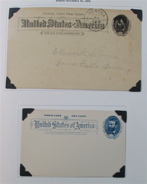 USA Postal Card Collection into the 1980's (Est $200-250)