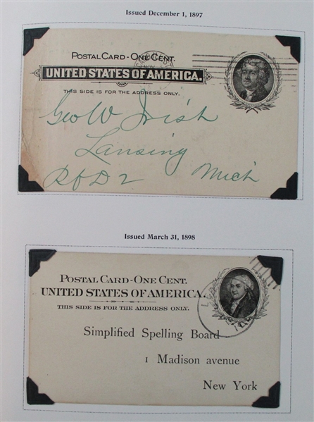 USA Postal Card Collection into the 1980's (Est $200-250)