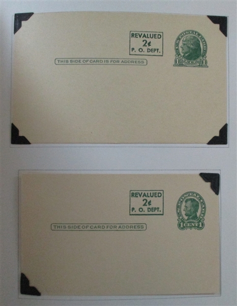 USA Postal Card Collection into the 1980's (Est $200-250)