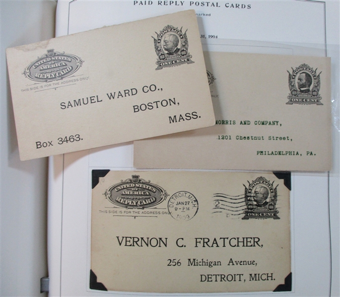 USA Postal Card Collection into the 1980's (Est $200-250)