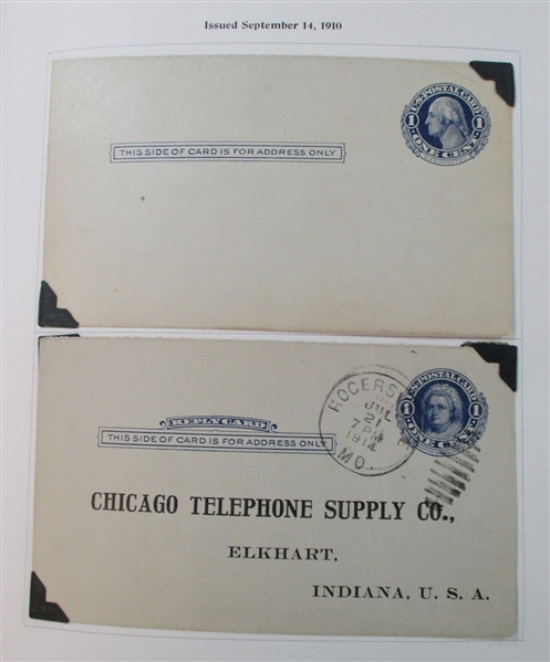 USA Postal Card Collection into the 1980's (Est $200-250)