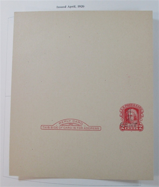 USA Postal Card Collection into the 1980's (Est $200-250)