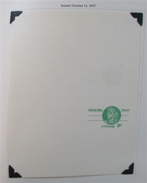 USA Postal Card Collection into the 1980's (Est $200-250)