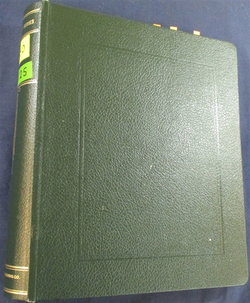 USA Back of Book Collection in Scott Album (Est $1500-2000)