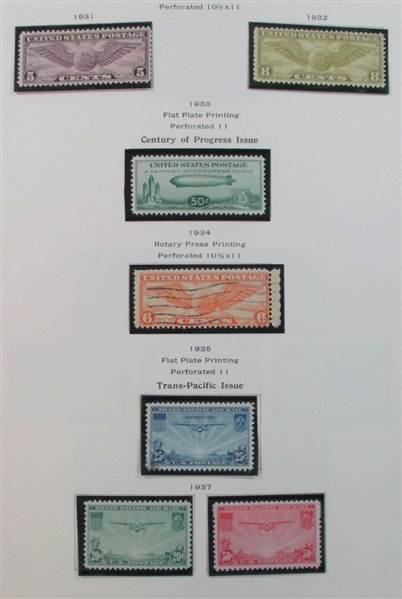 USA Back of Book Collection in Scott Album (Est $1500-2000)