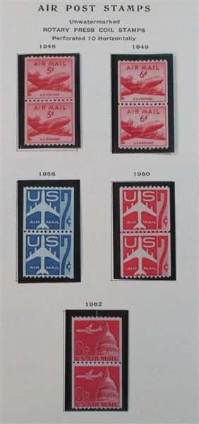USA Back of Book Collection in Scott Album (Est $1500-2000)