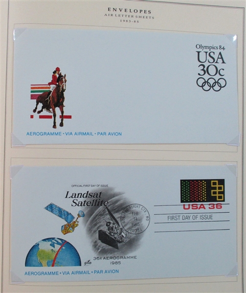 USA Back of Book Collection in Scott Album (Est $1500-2000)