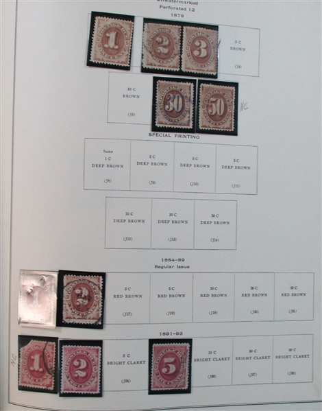 USA Back of Book Collection in Scott Album (Est $1500-2000)