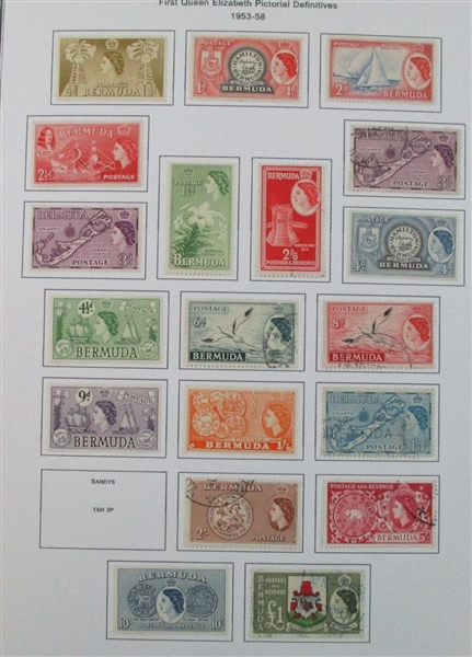 Bermuda Mint/Used Collection on Homemade Pages to 2002 (Est $150-200)