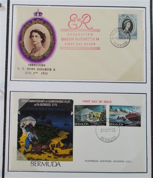 Bermuda Mint/Used Collection on Homemade Pages to 2002 (Est $150-200)