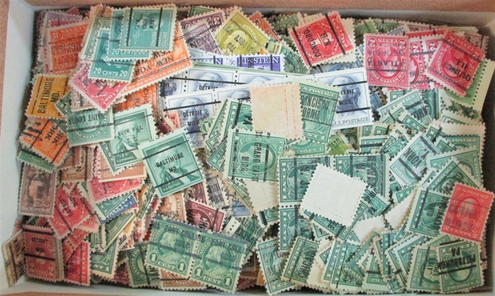 Precancels, Precancels, and More Precancels (Est $250-300)