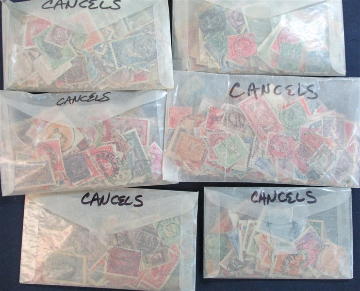 Foreign Cancels - Large Accumulation (Est $250-350)