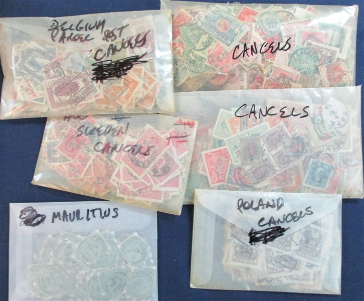 Foreign Cancels - Large Accumulation (Est $250-350)