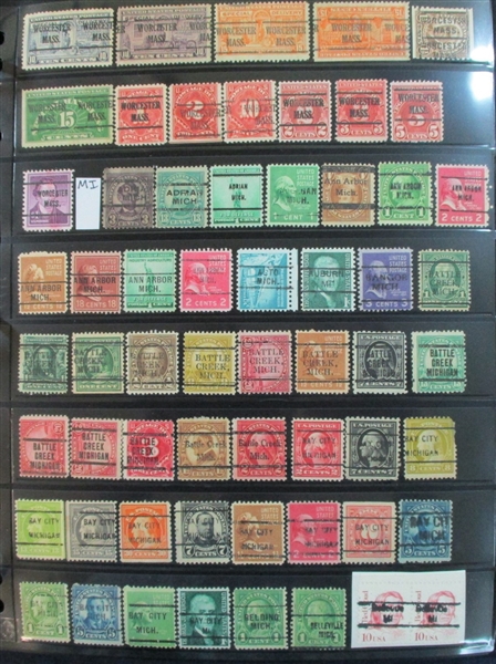 USA Precancel Collection/Accumulation (Est $250-350)