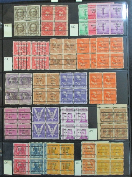 USA Precancel Collection/Accumulation (Est $250-350)