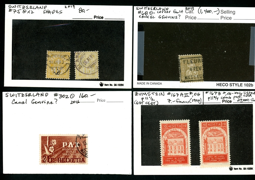 Foreign Group of High Catalog Stamps (Est $100-500)