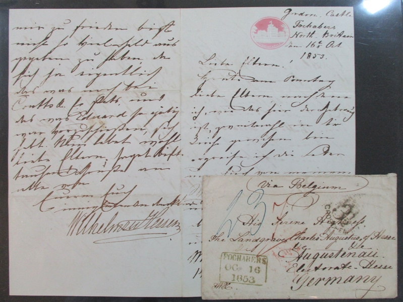 British Naval Postal History Group with Contents (Est $275-350)