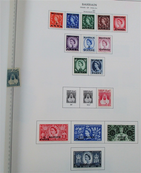 Bahrain Mint/Used Collection on Michel Pages (Est $150-200)