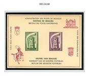 Belgium - Small Group of Unlisted Large Items (Est $50-80)