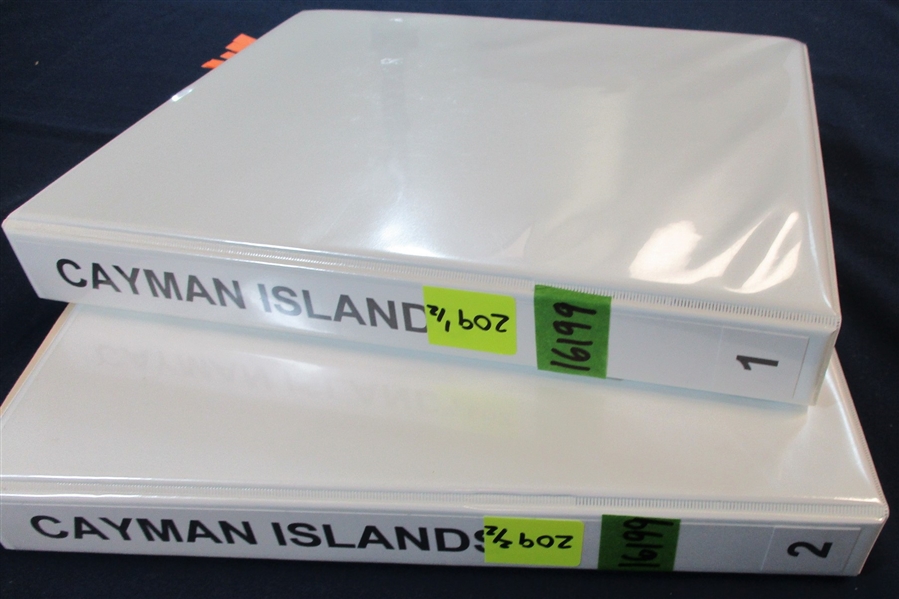 Cayman Islands Mint/Used Collection on Homemade Pages to 2000 (Est $200-300)