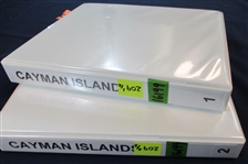 Cayman Islands Mint/Used Collection on Homemade Pages to 2000 (Est $200-300)