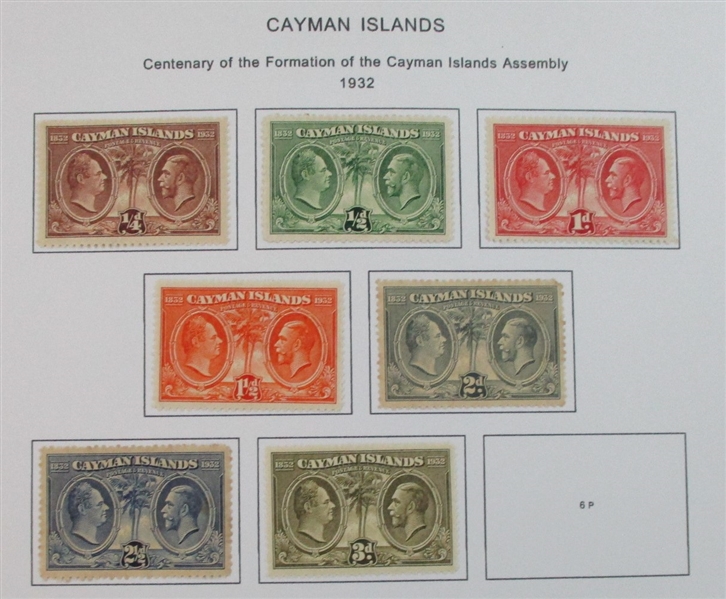 Cayman Islands Mint/Used Collection on Homemade Pages to 2000 (Est $200-300)