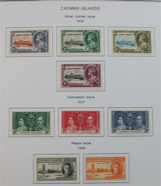 Cayman Islands Mint/Used Collection on Homemade Pages to 2000 (Est $200-300)
