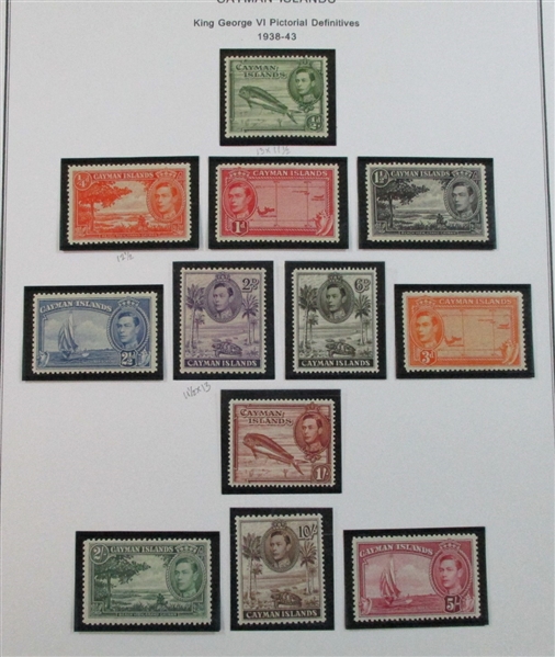 Cayman Islands Mint/Used Collection on Homemade Pages to 2000 (Est $200-300)