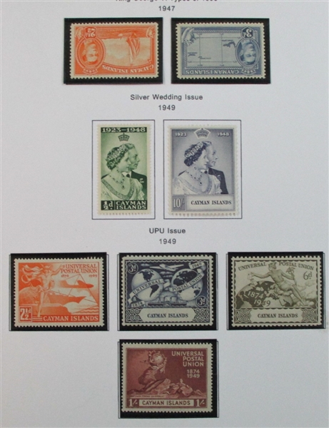 Cayman Islands Mint/Used Collection on Homemade Pages to 2000 (Est $200-300)