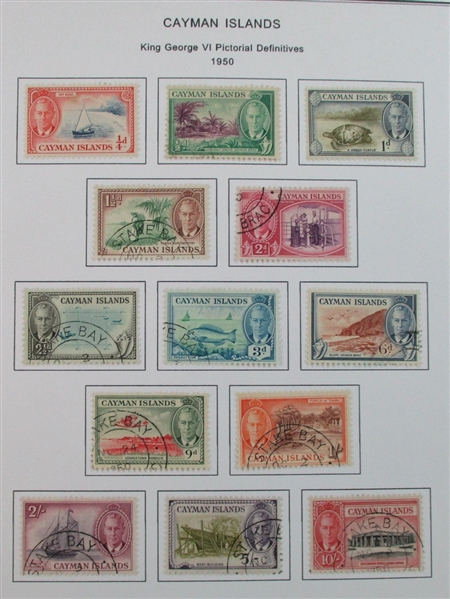 Cayman Islands Mint/Used Collection on Homemade Pages to 2000 (Est $200-300)