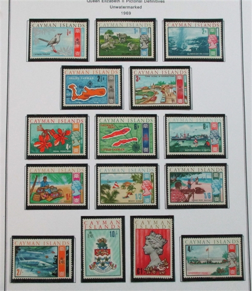 Cayman Islands Mint/Used Collection on Homemade Pages to 2000 (Est $200-300)