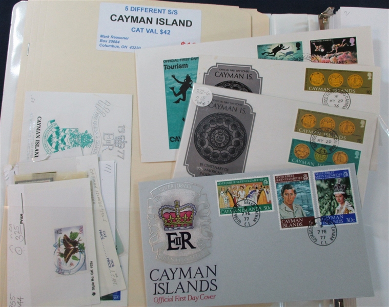 Cayman Islands Mint/Used Collection on Homemade Pages to 2000 (Est $200-300)