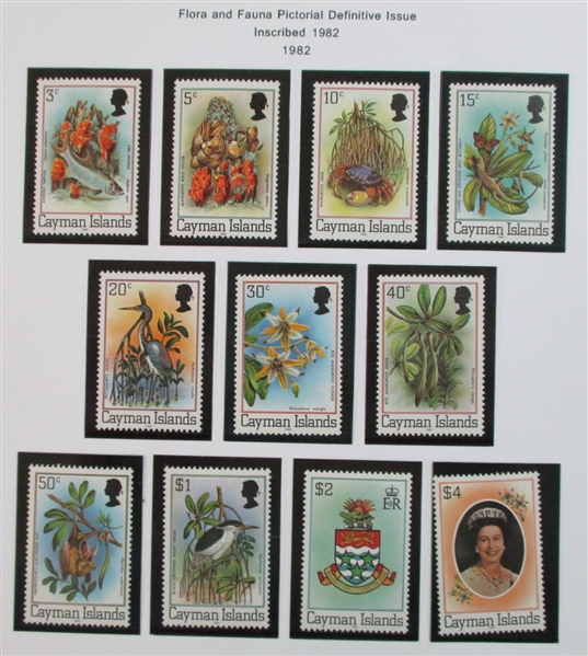 Cayman Islands Mint/Used Collection on Homemade Pages to 2000 (Est $200-300)