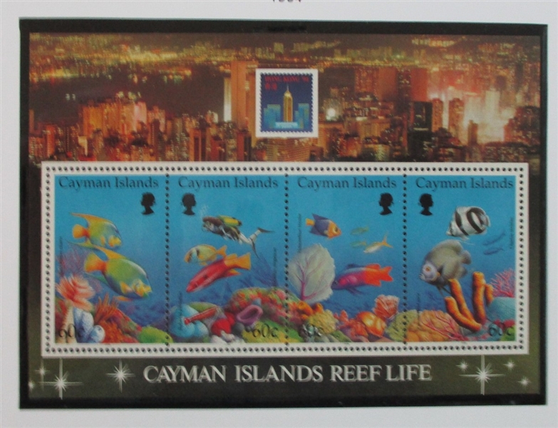 Cayman Islands Mint/Used Collection on Homemade Pages to 2000 (Est $200-300)