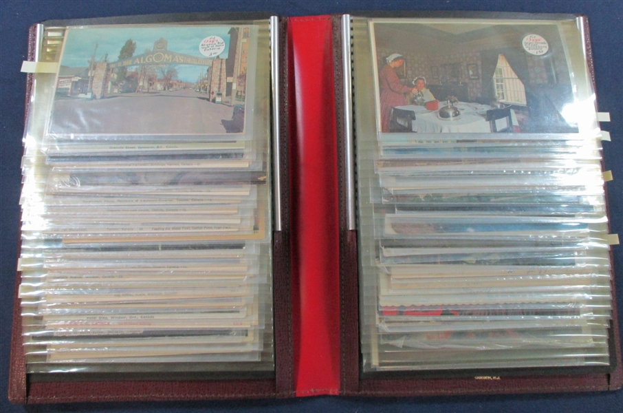 Postcard Lot - Mostly Canada (Est $50-60)