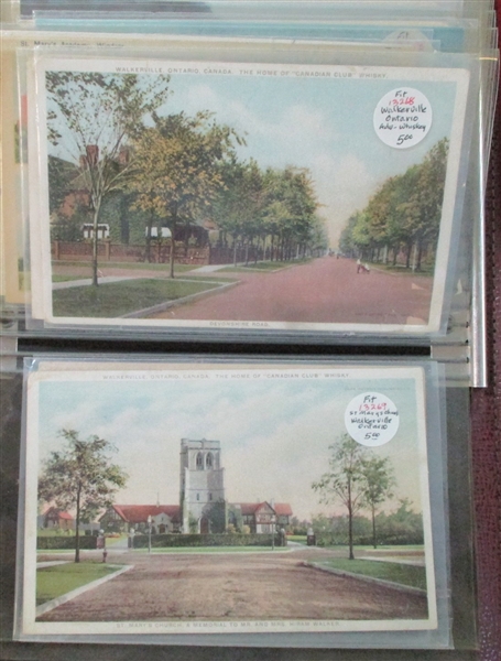 Postcard Lot - Mostly Canada (Est $50-60)