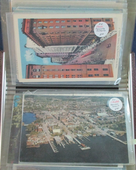 Postcard Lot - Mostly Canada (Est $50-60)