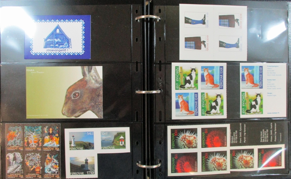 Faroe Islands MNH on Stockpages (Est $200-300)