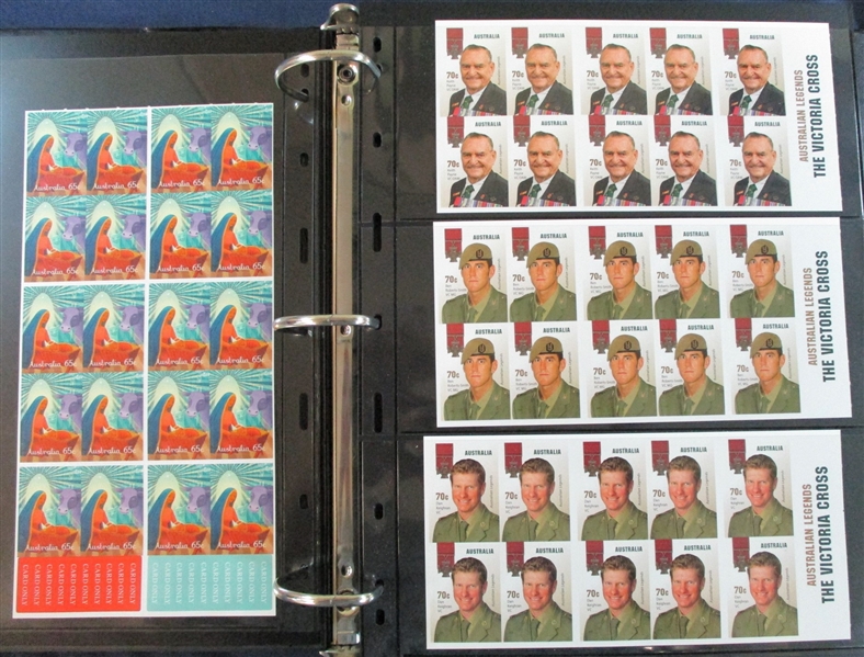 Australia Massive Modern Self Adhesive Booklet Panes Accumulation (Est $1000-1500))